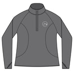 Clubs & Sticks Women’s Quarter-Zip Pullover – Sporty, Stylish & Versatile Activewear