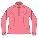 Clubs & Sticks Women’s Quarter-Zip Pullover – Sporty, Stylish & Versatile Activewear