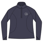 Clubs & Sticks Women’s Quarter-Zip Pullover – Sporty, Stylish & Versatile Activewear