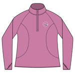 Clubs & Sticks Women’s Quarter-Zip Pullover – Sporty, Stylish & Versatile Activewear