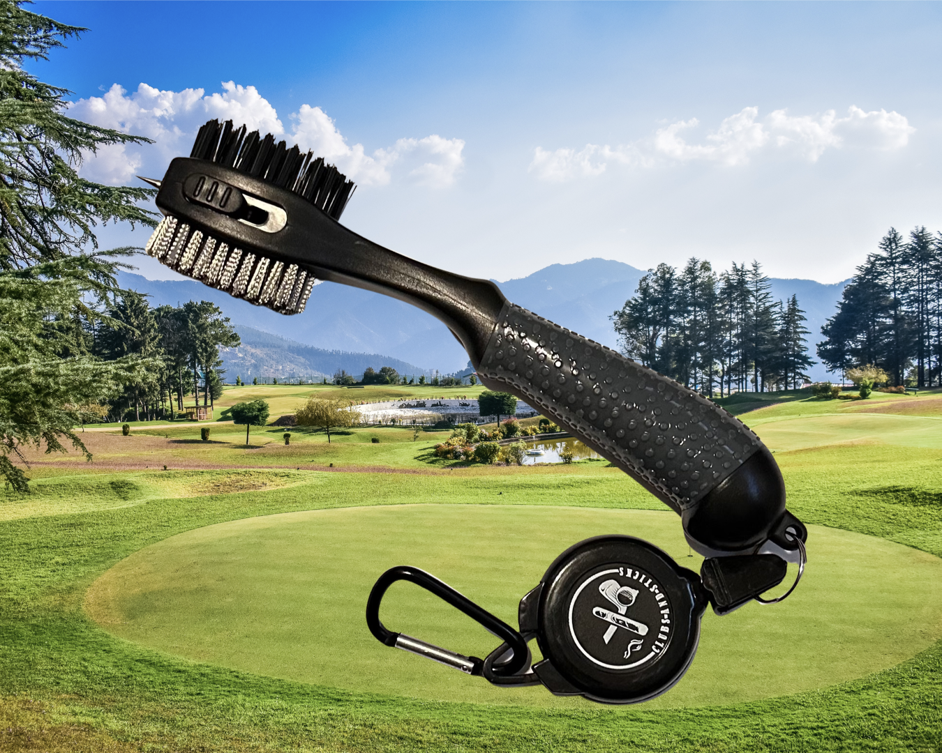 Clubs and Sticks Golf Brush - Wholesale