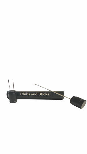 Clubs and Sticks JUMBO POKEY CIGAR POKER & ROACH CLIP