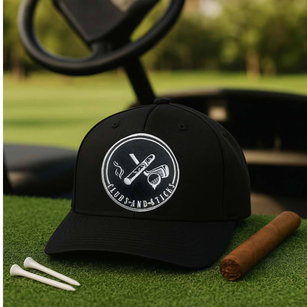 Signature Flexfit Fitted Hat – CLUBS-AND-STICKS Edition (First Release)