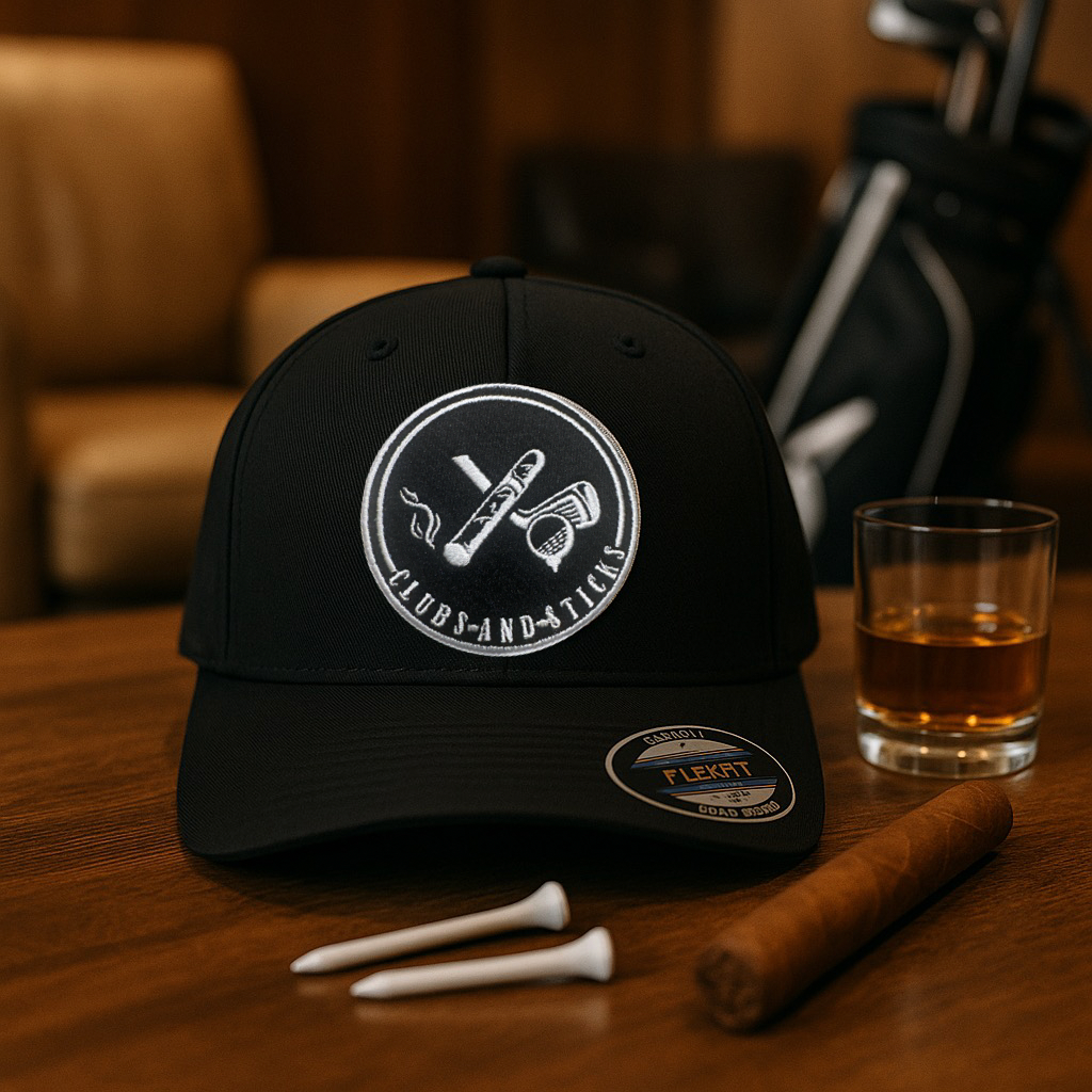 Signature Flexfit Fitted Hat – CLUBS-AND-STICKS Edition (First Release)