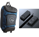Clubs And Sticks Waterproof Sling Bag with Portable Charger Bundle