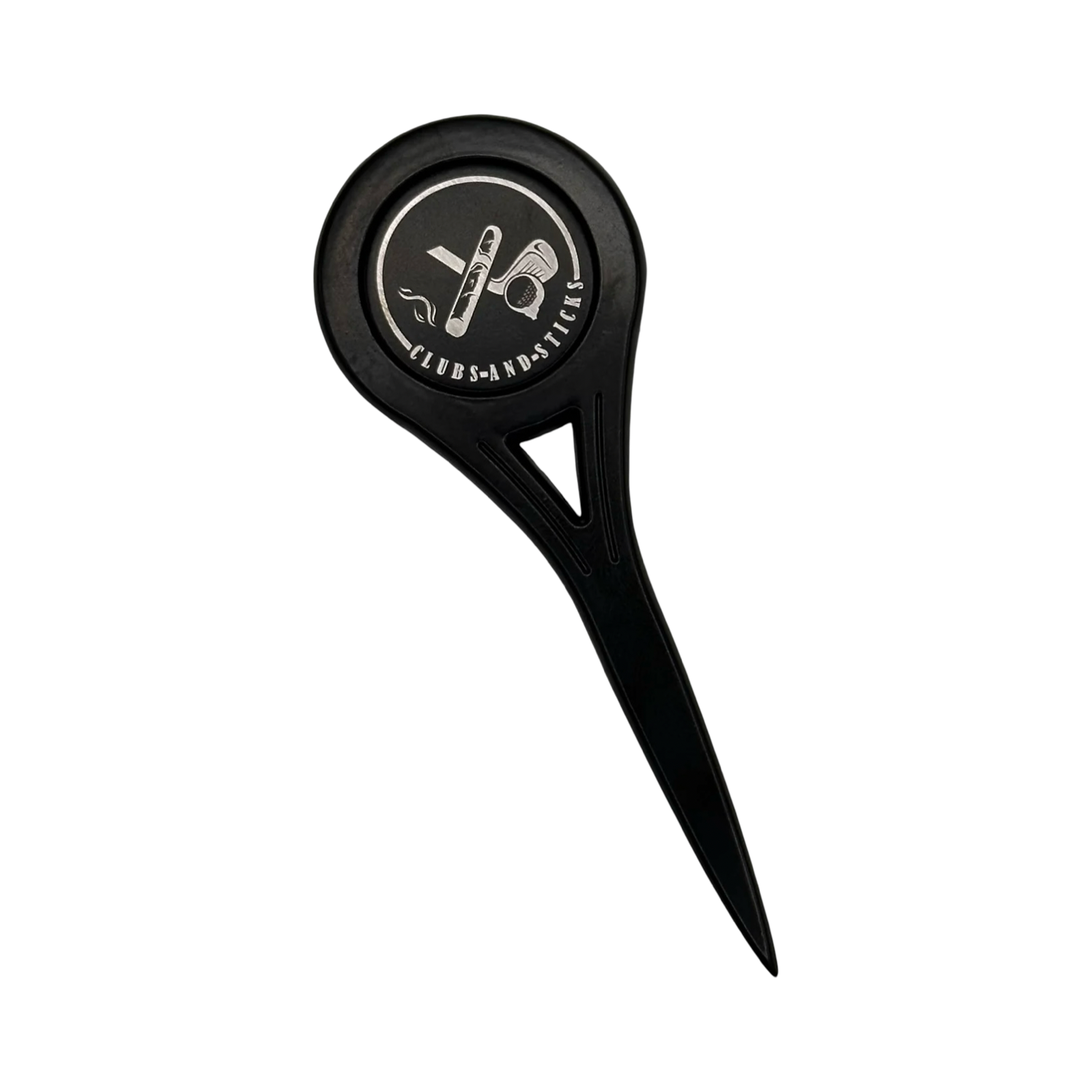 Clubs and Sticks Single Prong Divot Tool