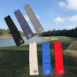 Clubs and Sticks Embroidered Waffle Golf Towels