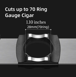 Clubs and Sticks Double Guillotine Cigar Cutter
