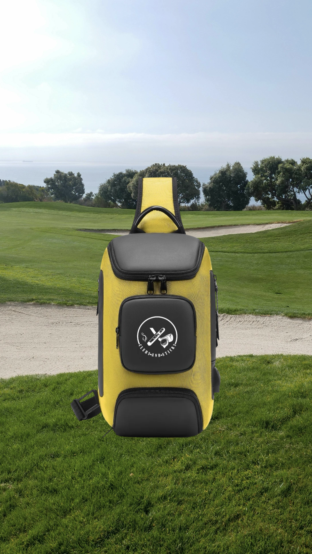 Clubs And Sticks Waterproof Sling Bag