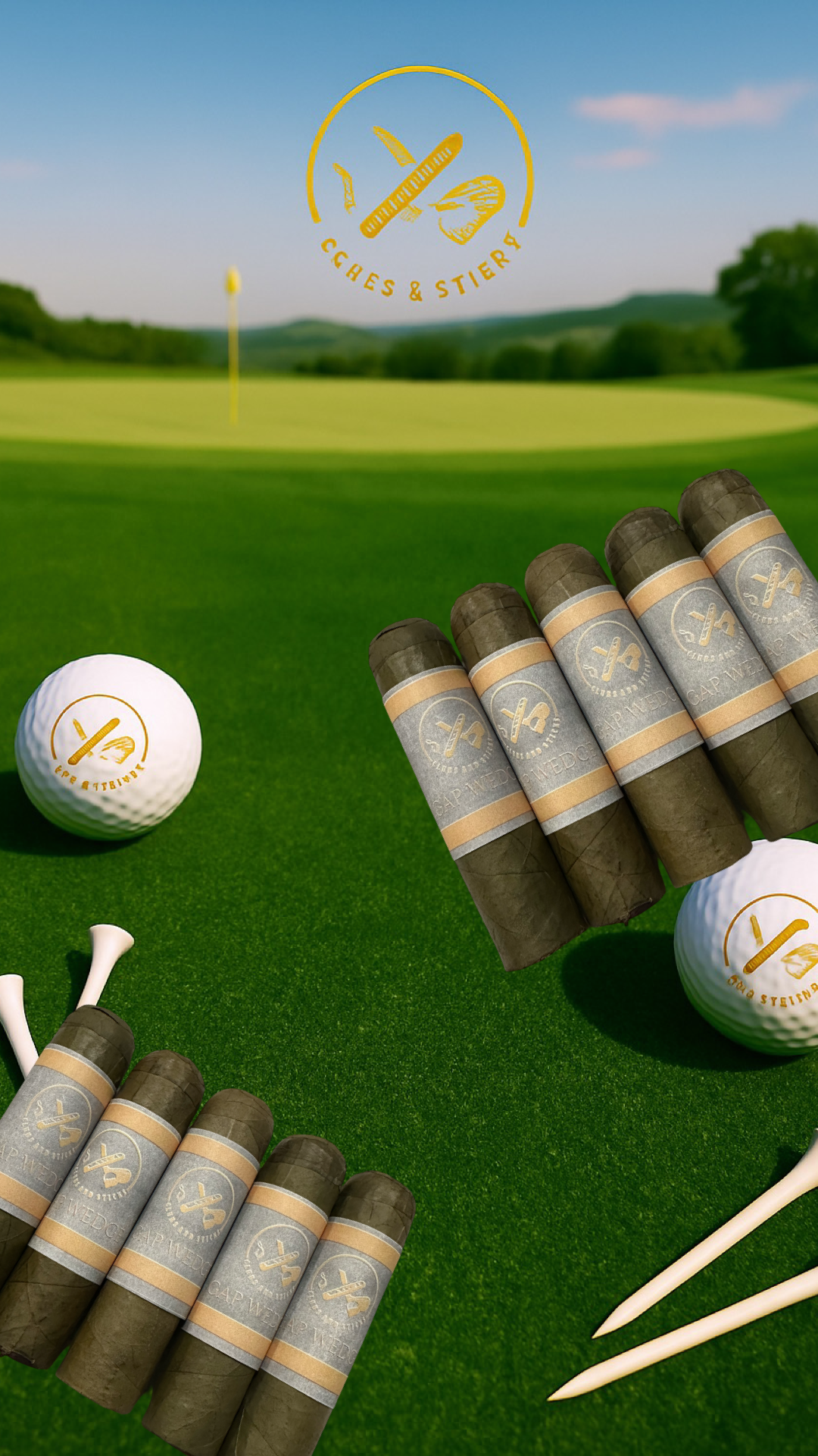 Gap Wedge! Premium Nicaraguan Gordito 4 X 64  Candela Cigar