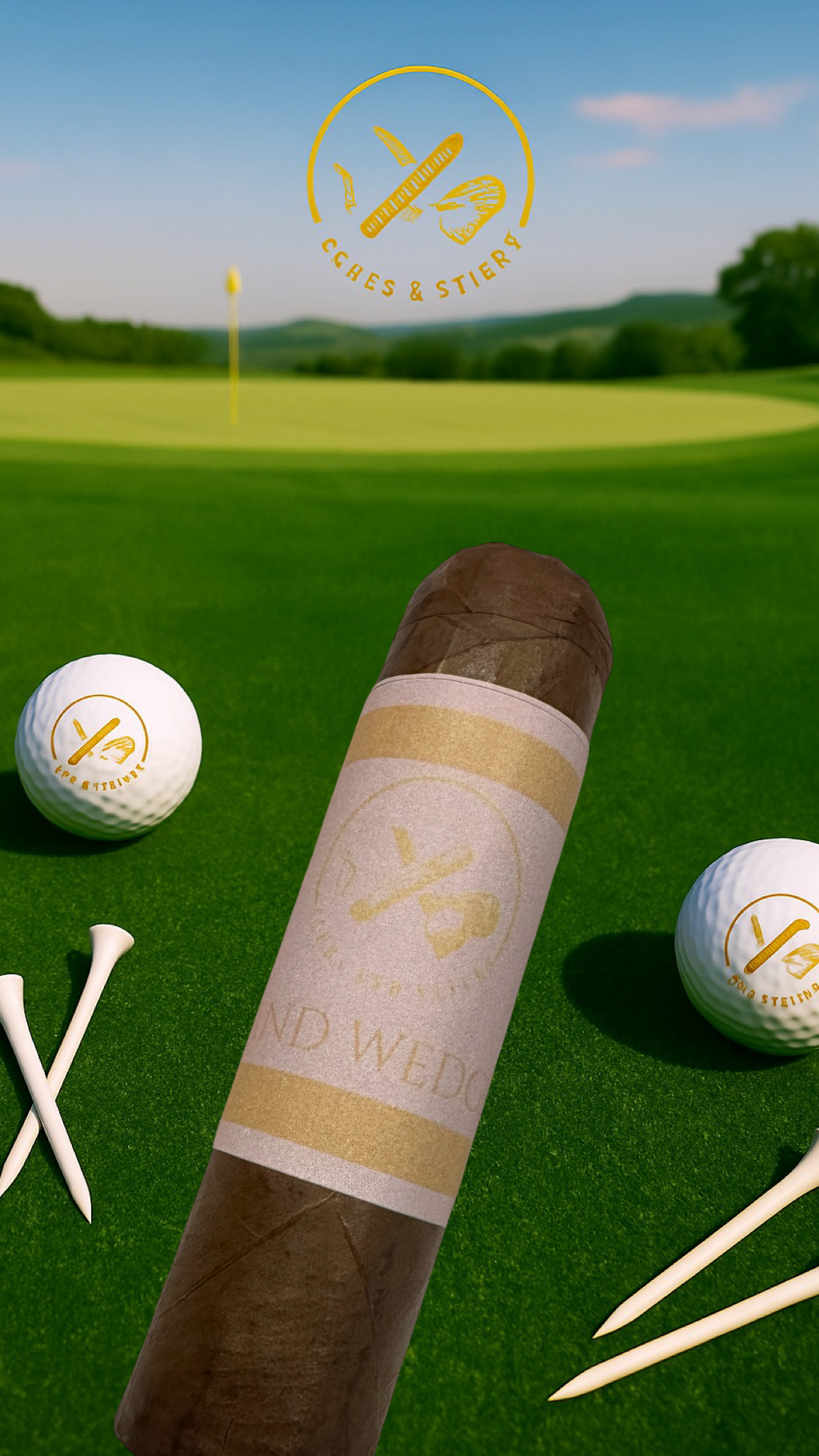 Sand Wedge! - Premium Nicaraguan Gordito 4 X 64 Habano Cigar