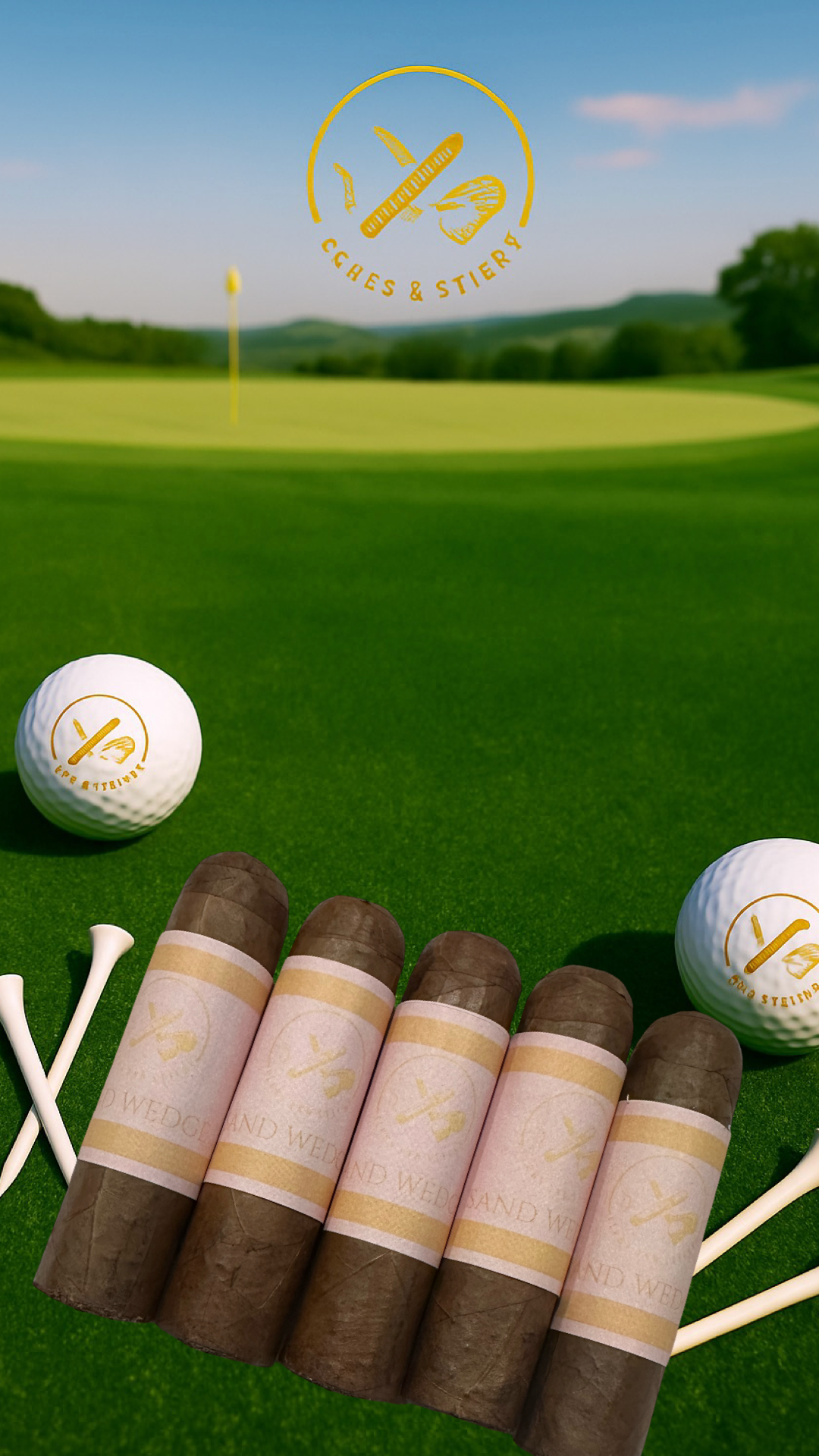 Sand Wedge! - Premium Nicaraguan Gordito 4 X 64 Habano Cigar