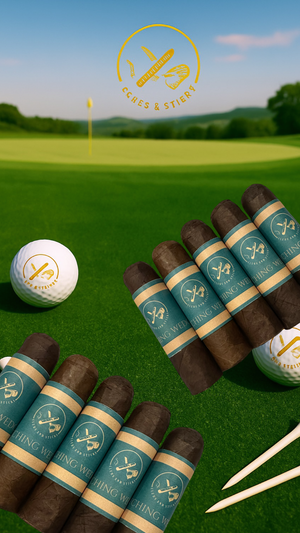 Pitching Wedge - Premium Nicaraguan Gordito 4 X 64 Maduro Cigar