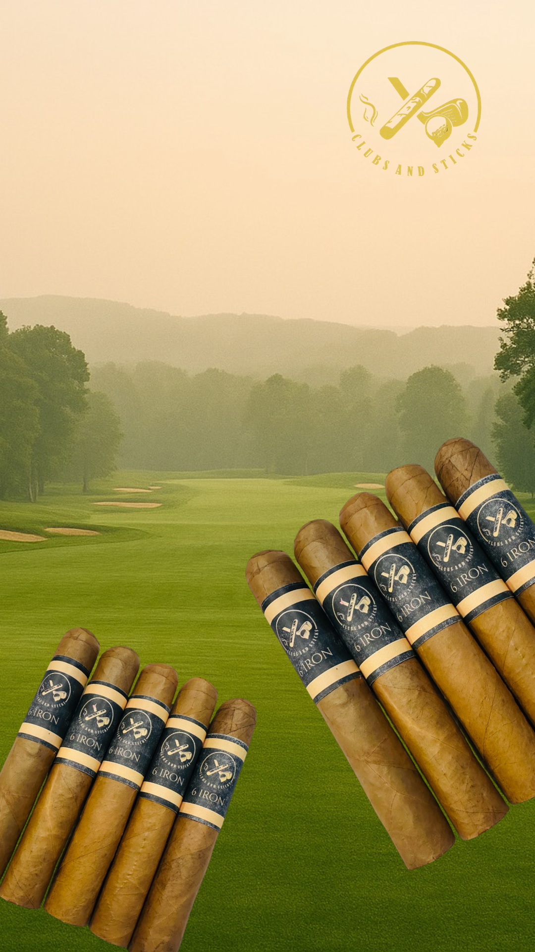 6 - Iron!  Premium Nicaraguan 6 X 60 Gordo Connecticut Cigar
