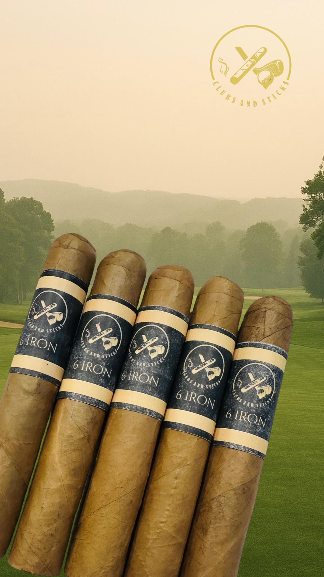 6 - Iron!  Premium Nicaraguan 6 X 60 Gordo Connecticut Cigar
