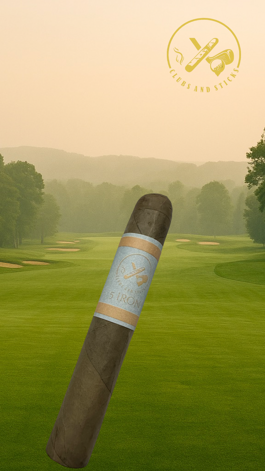 5 - Iron!  Premium Nicaraguan 6 X 60 Gordo Candela Cigar