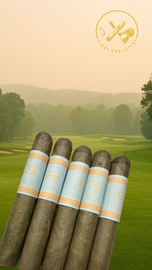 5 - Iron!  Premium Nicaraguan 6 X 60 Gordo Candela Cigar