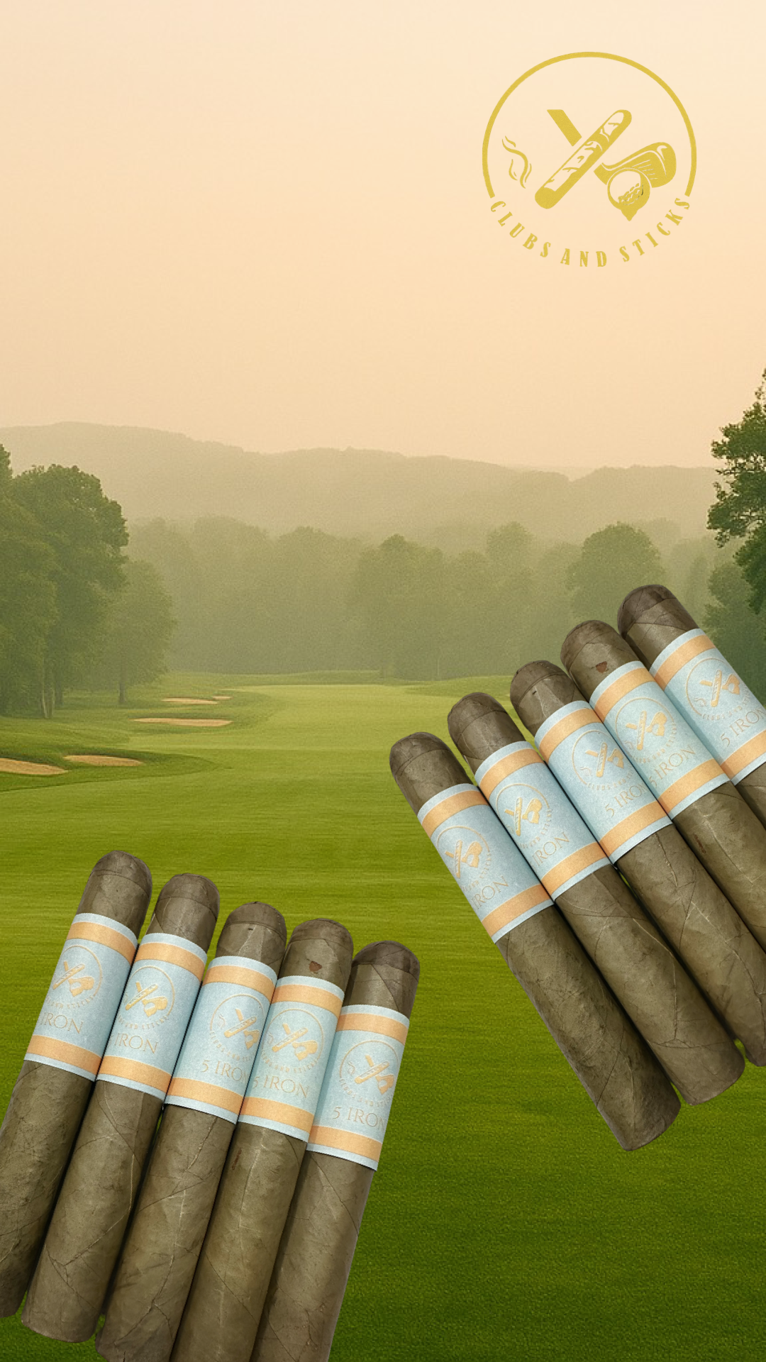 5 - Iron!  Premium Nicaraguan 6 X 60 Gordo Candela Cigar