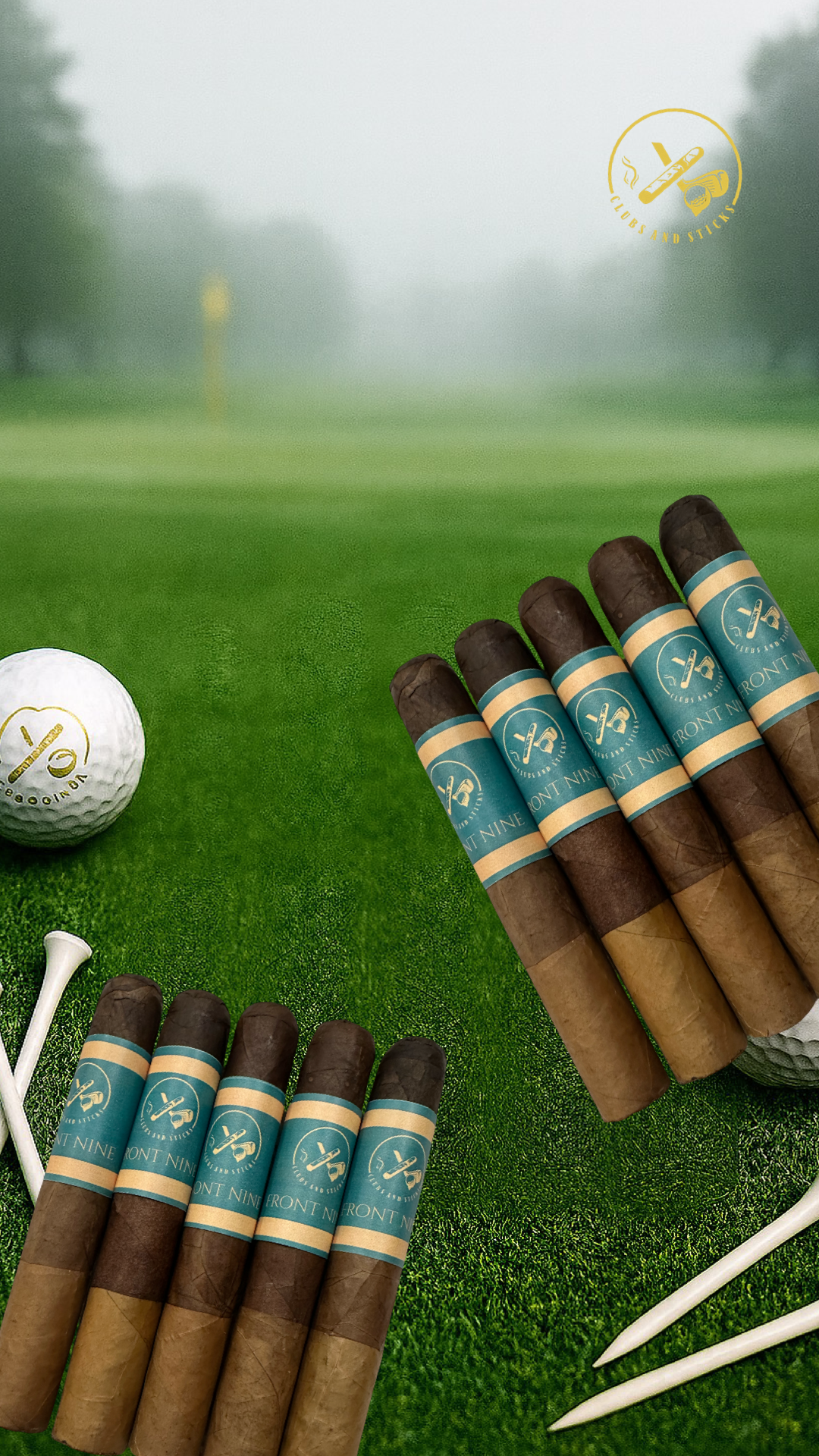 Front Nine – 6x60 TriColor Select Cigar