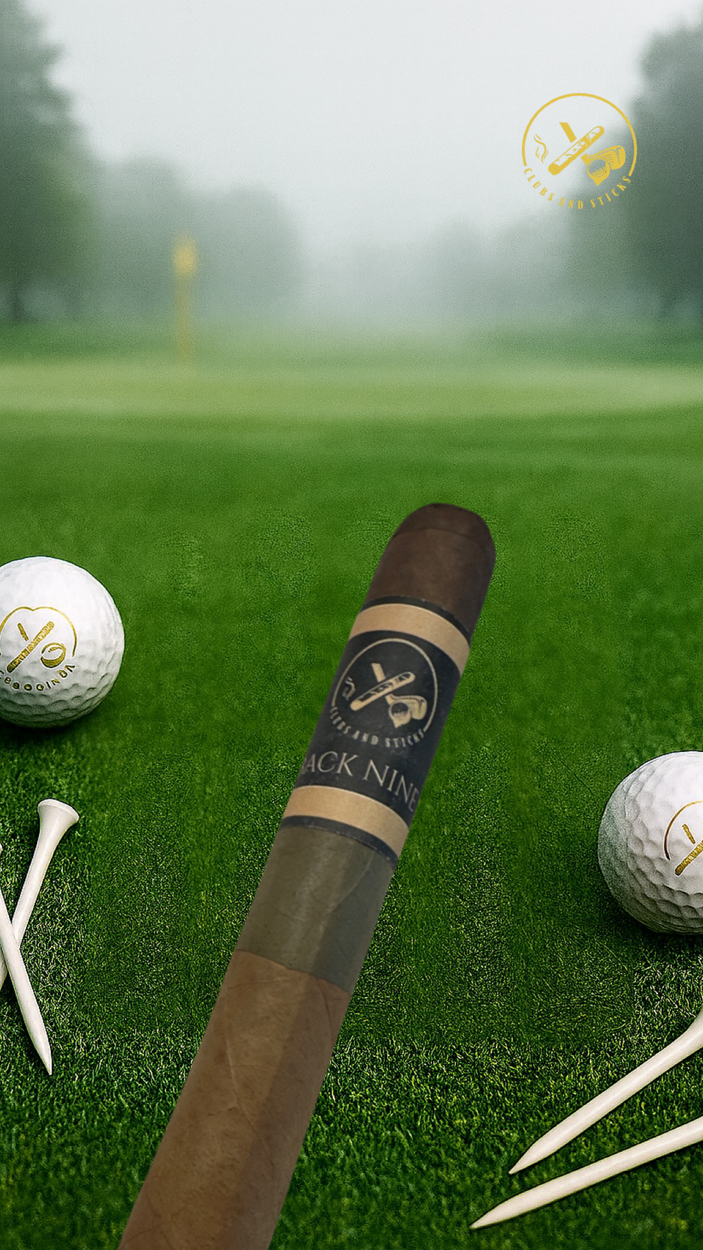 Back Nine!  6 X 60 Tricolor Wrapper