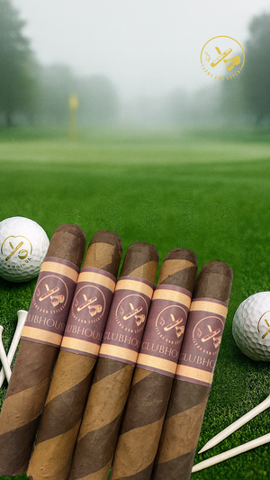 The ClubHouse! 6 X 60 Doble Capa Barberpole Cigar