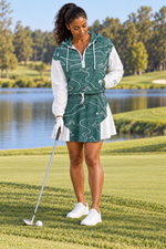 The Teal Contour windbreaker
