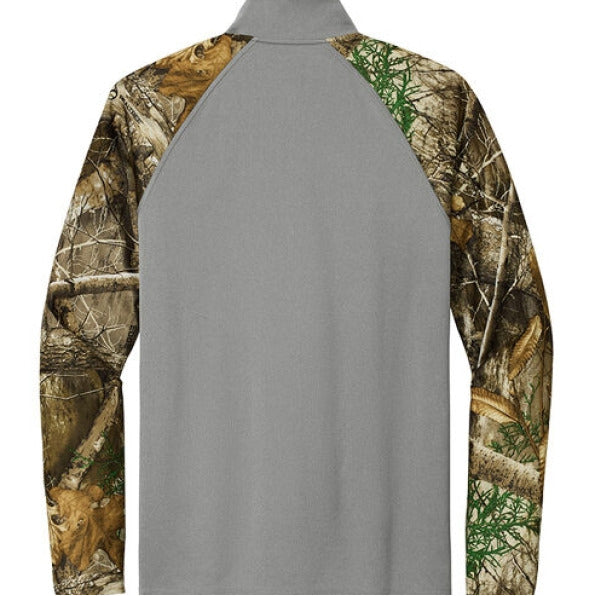 Grey Concrete Heather/ Realtree Edge - BACK