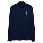 Adidas Quarter zip Female Cigar Golfer pullover