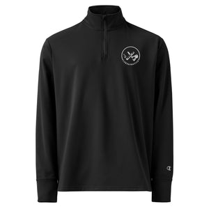 Clubs and Sticks Embroidered Champion Quarter zip pullover