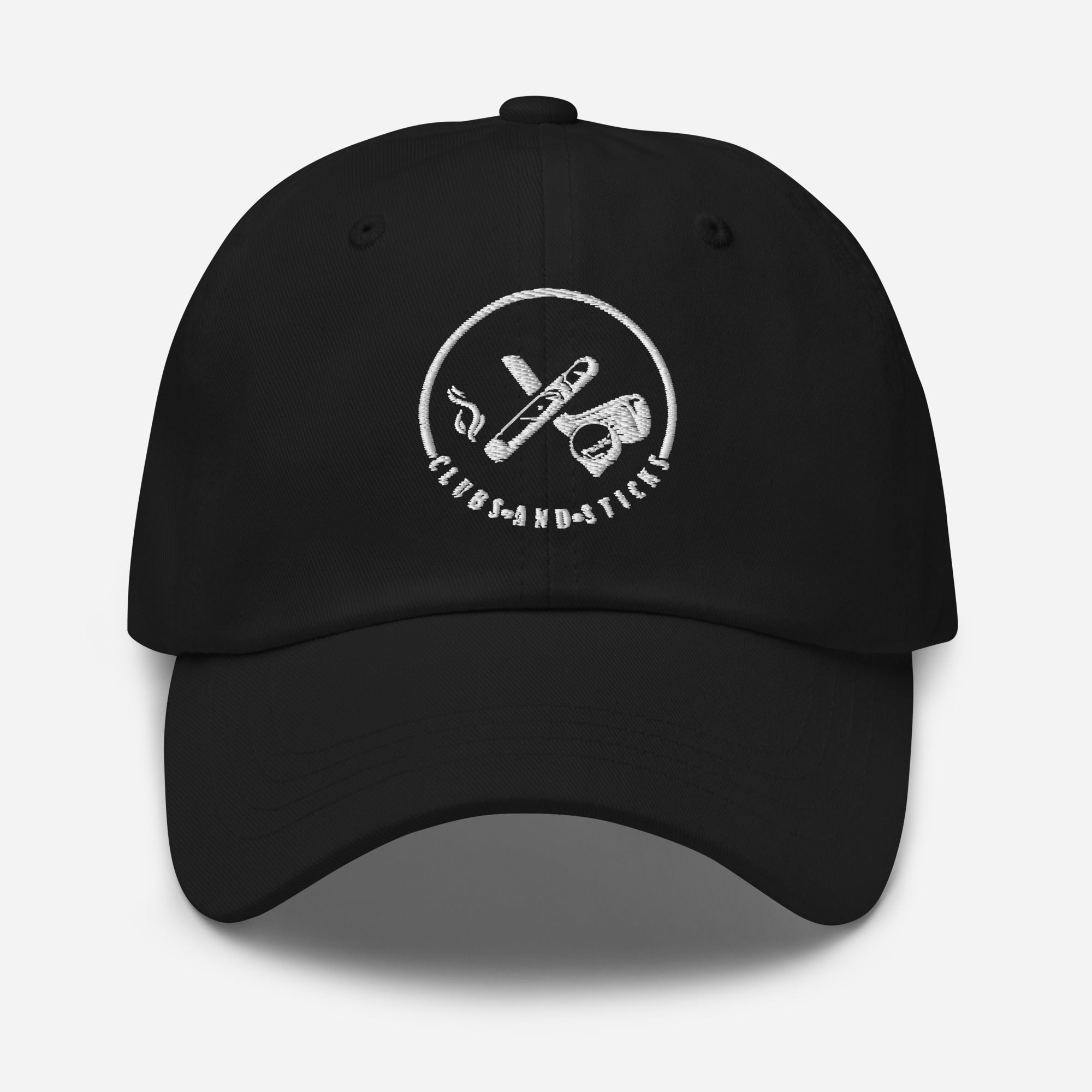 Clubs and Sticks Dad hat