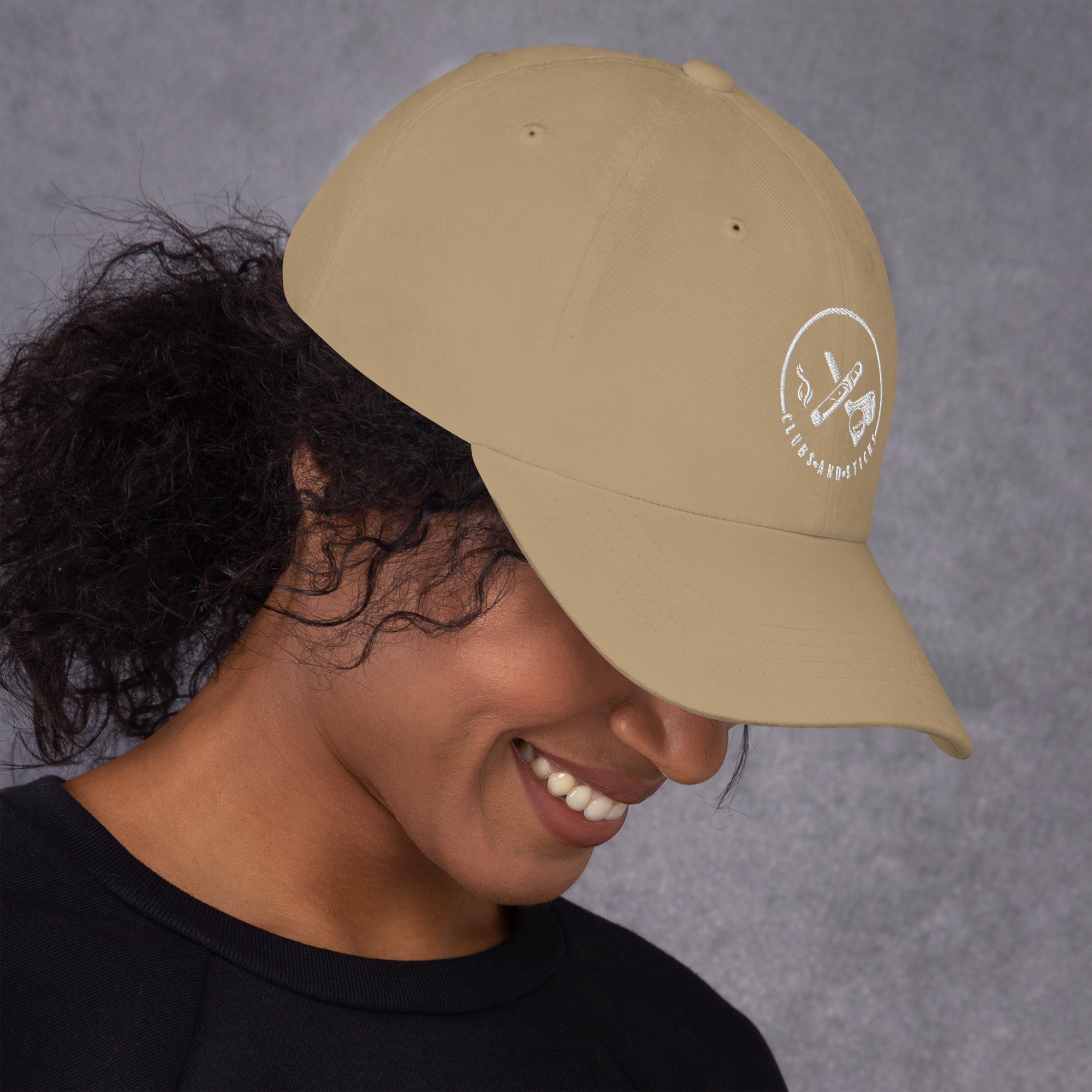 Clubs and Sticks Dad hat