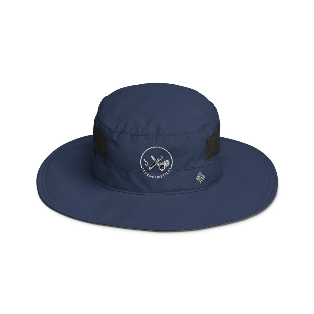 Clubs and Sticks  Embroidered Columbia Booney Hat