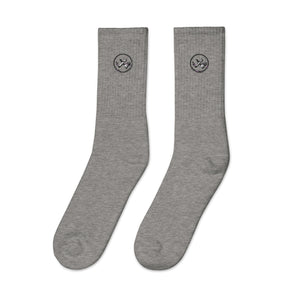 Clubs and Sticks Embroidered socks