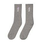 Cigar Golfer Embroidered socks