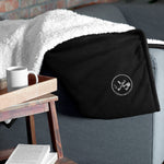 Clubs and Sticks Premium Embroidered Sherpa Blanket