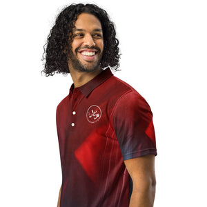 Clubs and Sticks Men’s slim fit polo