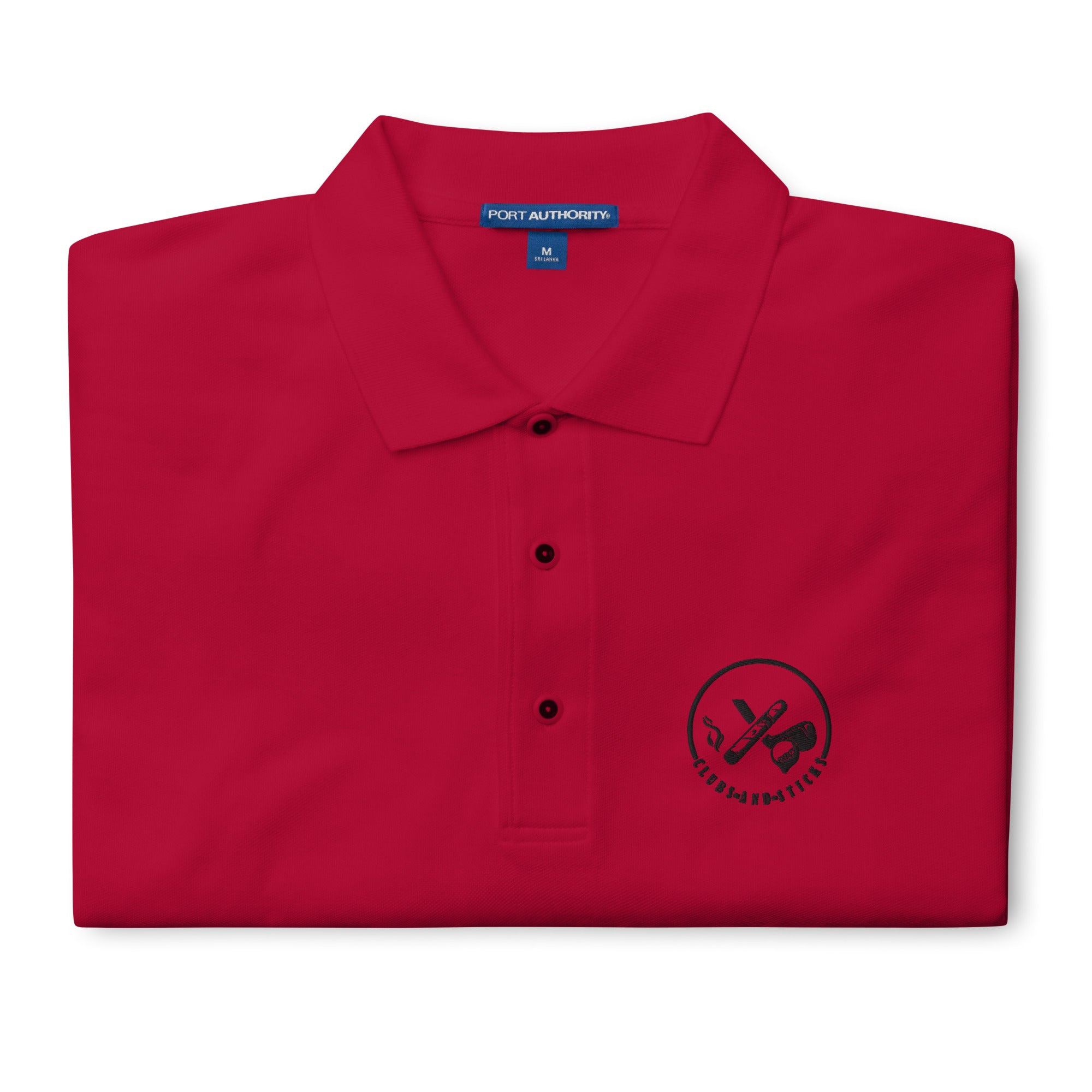 Men's Premium Embroidered Polo