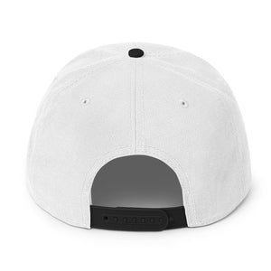 Clubs and Sticks Embroidered Snapback Hat