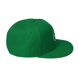 Clubs and Sticks Embroidered Snapback Hat