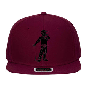 Cigar Golfer  Embroidered Snapback Hat