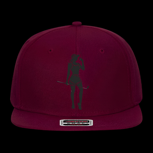 Female Golfer Embroidered  Snapback Hat