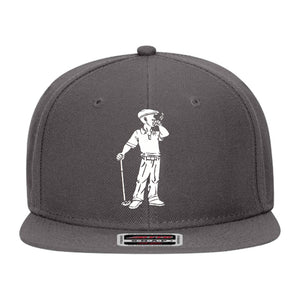 Cigar Golfer  Embroidered Snapback Hat