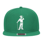 Cigar Golfer  Embroidered Snapback Hat