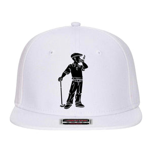 Cigar Golfer  Embroidered Snapback Hat