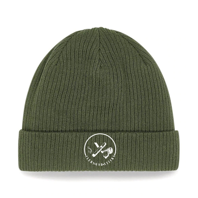 Clubs and Sticks Embroidered Beechfield Beanie