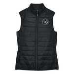 Ladies' Prevail Packable Puffer Vest - embroidered Logo