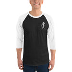 3/4 sleeve raglan embroidered Cigar Golfer shirt