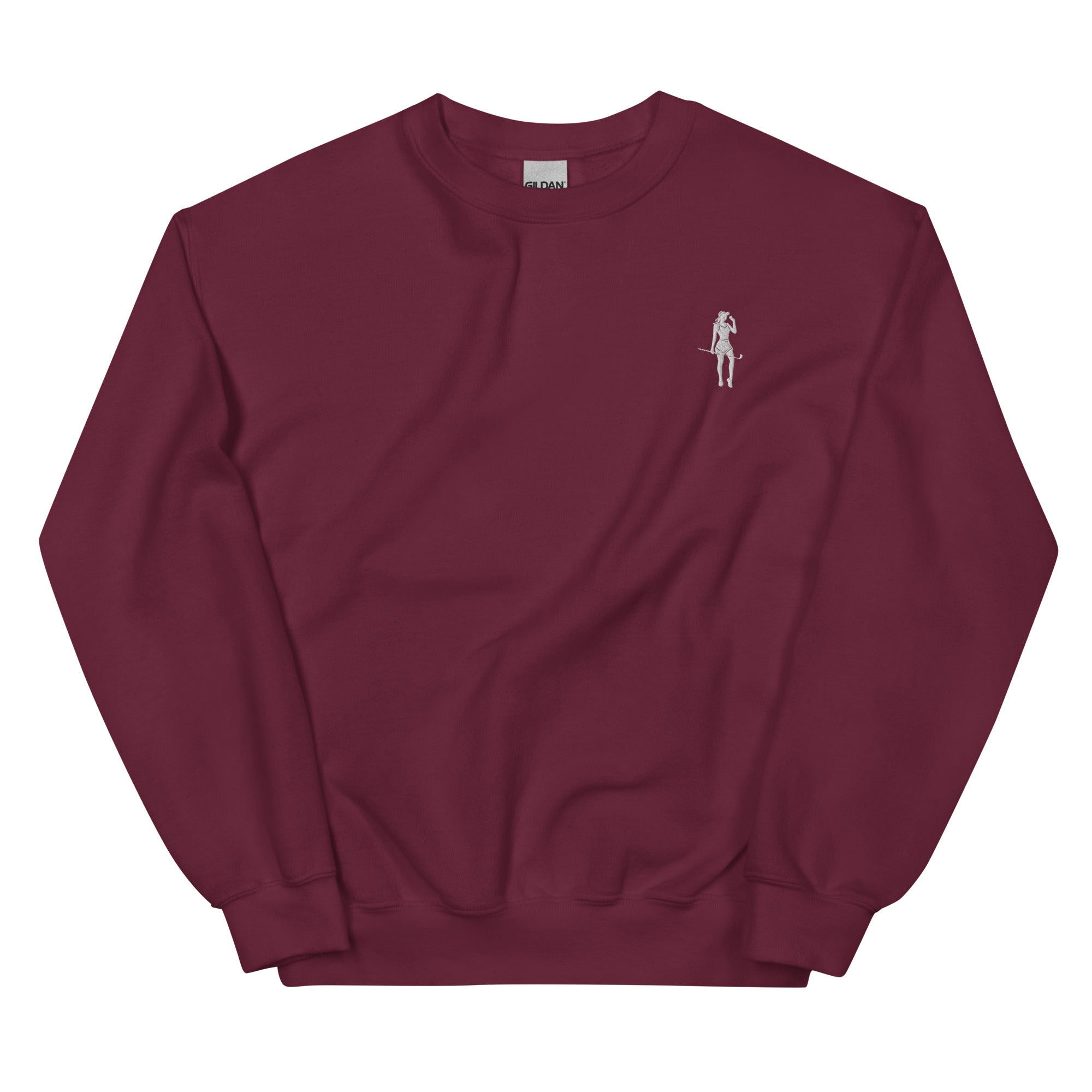 Female Cigar Golfer Sweatshirt