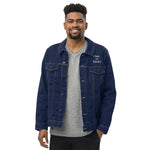 Clubs and Sticks Embroidered Denim jacket