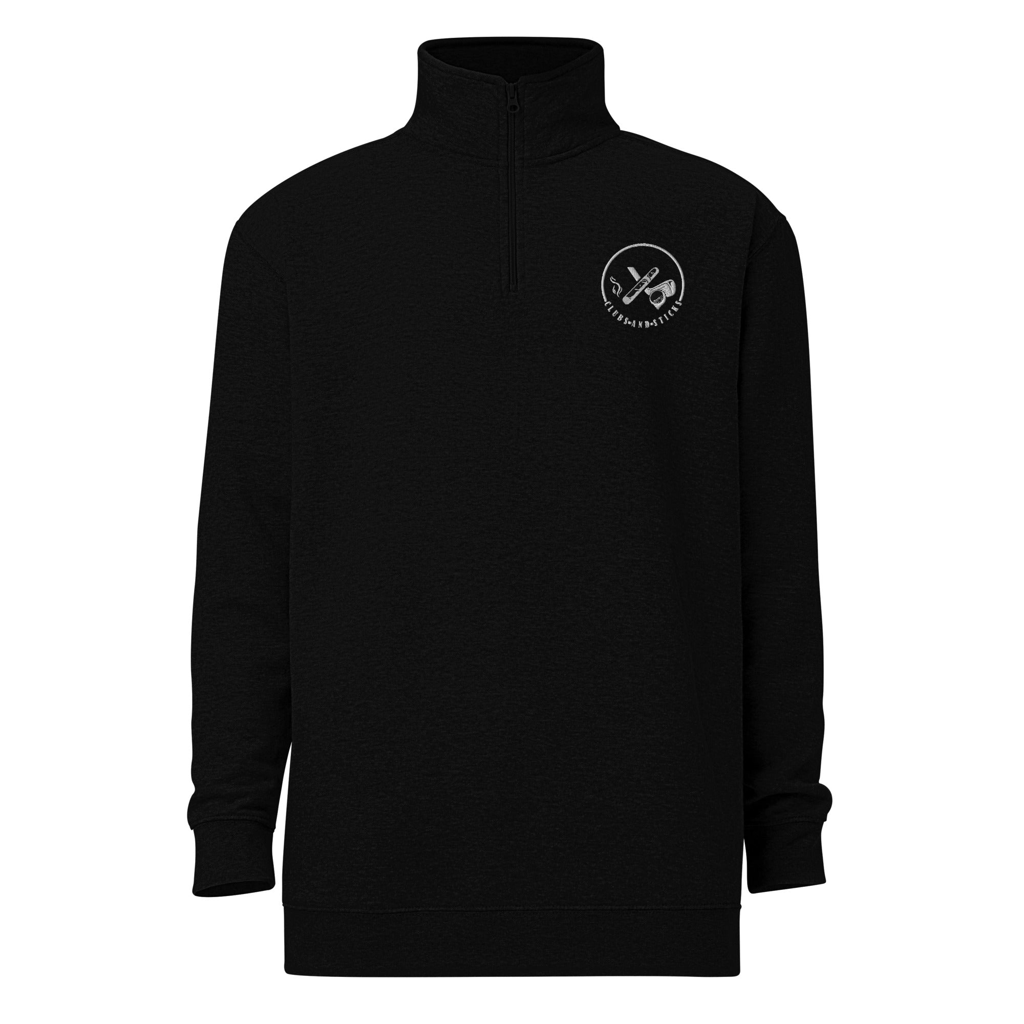 Ladies Embroidered fleece pullover